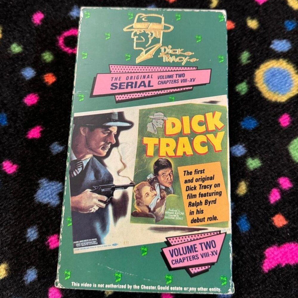 DICK TRACEY‎ - THE ORIGINAL SERIAL VHS